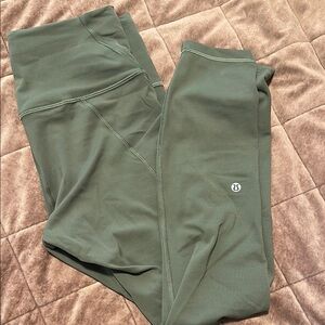 Lululemon wunder train Leggings in Grey Sage